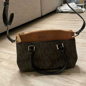 Brown Monogram Michael Kors Bag